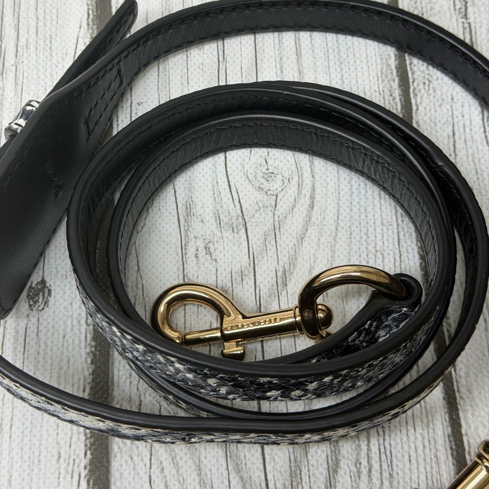 PRE LOVED Marc Jacob Python-Embossed Shutter Came… - image 3